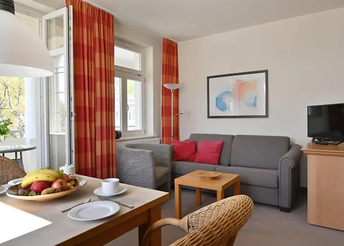 Апартаменти Ferienwohnung-9-in-sellin-auf-ruegen-villa-celia-6-pers-wlan-sauna-200-m-vom-strand-entfernt Sellin (Rugen)